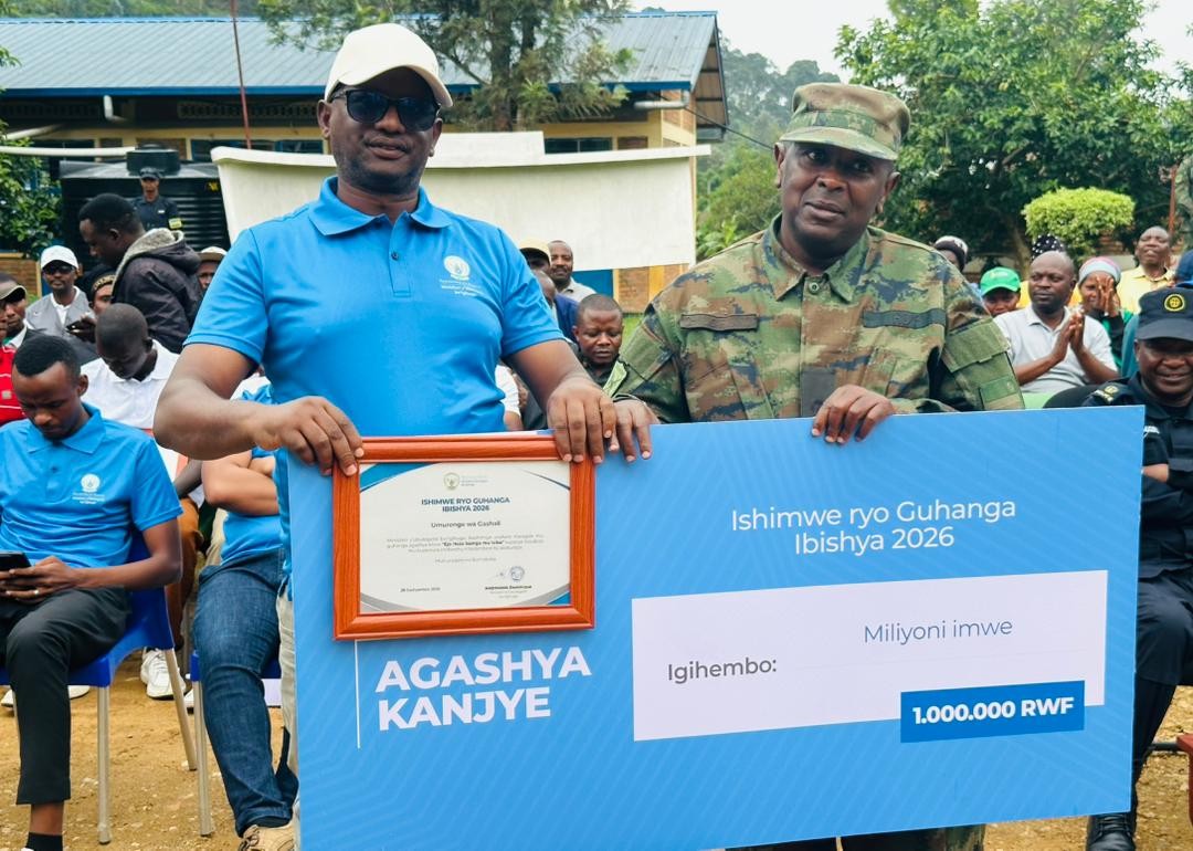 Menya Ejo Heza Isonga mu Isibo-agashya Minaloc yahembeye umurenge wa Gashali